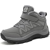 NACKINg Winterschuhe Herren Damen Winterstiefel Warm Gefüttert Wanderstiefel Schneestiefel Trekking...