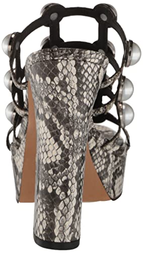 Karl Lagerfeld Paris Women's Addica Pearls Platform Heel Sandal3