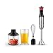 HUIXINLIANG Blender Hand Blender 800W Inmersión Blender Spendentes Control de cambio de velocidad, 4 en 1 Blender Podery Stick, Chopper, Batir, 800 ml Amoladora de Alimentos Para Salsas Smoothie Puree