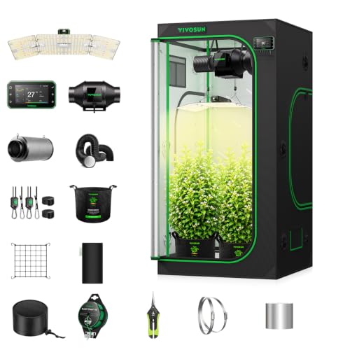 VIVOSUN GIY Smart 3×3 Grow Tent System