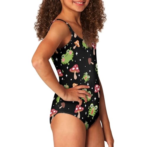 Image of YEXIATODO Kids One Piece Swimsuit for Teen Girls Womens Bathing Suit High Waist Bikini Set Girls Swimsuit for 7-18 Years Old