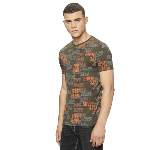 Image of Pepe Jeans Men's Cotton Slim Fit T-Shirt