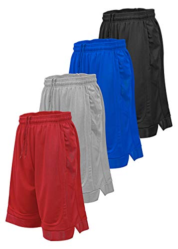 Starting 5 Mens Basketball Shorts with Pockets, Active Athletic Performance Gym Workout Shorts for...