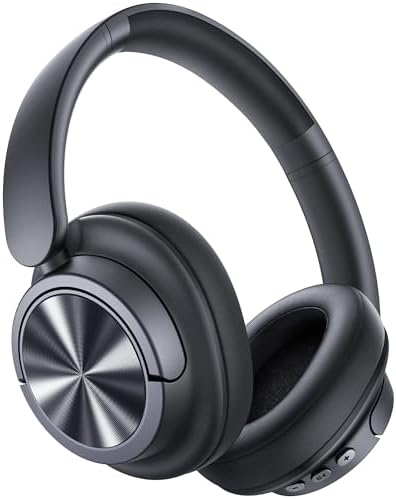 Hybrid Active Noise Cancelling Headphones 120H Playtime Wireless ...