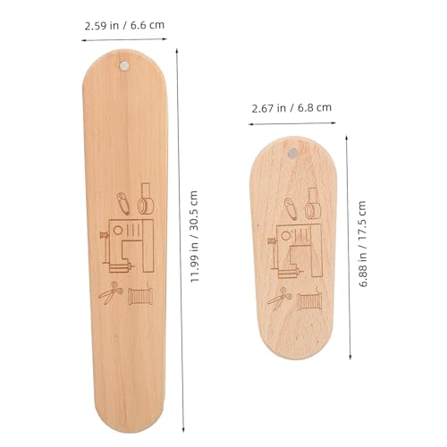 Outils bois pour quilting BATHVEVE : ensemble de pression bois couture repassage et patchwork