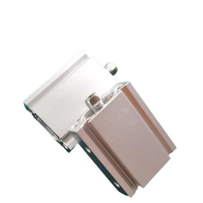 Actuador neumático de doble efecto CQUB40 con vástago plano de 25mm de carrera 6