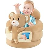 Adorable dessin animé Design: Le design brun de caricatures mignons de notre chaise assis de bébé offre non seulement du confort, mais ajoute également une touche amusante et ludique à l'espace de votre bébé..Ce design charmant ravira les nourrissons et les parents, ce qui en fait un ajout attrayant à n'importe quelle pièce.