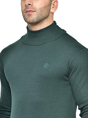 Image of CHKOKKO Men's Winter Wear Cotton High Neck Full Sleeves Regular Fit T-Shirt