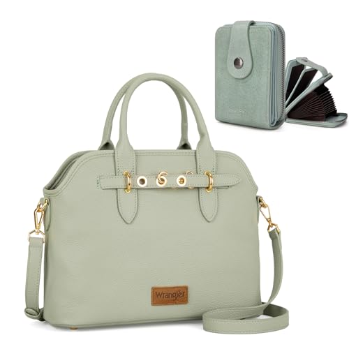 Wrangler Medium Tote Bags for Women and Women Small Credit Wallet Set