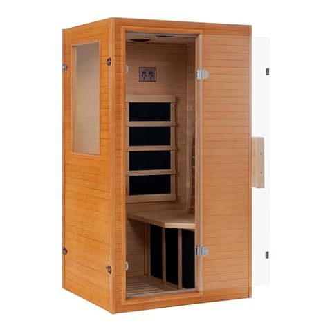 Lifevibe (Bestore) Real Relax Infrared Sauna 1 Person, Indoor Infrared Saunas for Home, Canadian… — $799.99 (18% off)