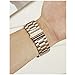 Niziruoup 18mm Stainless Steel Watch Band Metal Watch Strap Bracelet Quick Release Premium Brushed Metal Watch Band Smartwatch Replacement Strap for Men Women, Stainless Steel, Rose Gold