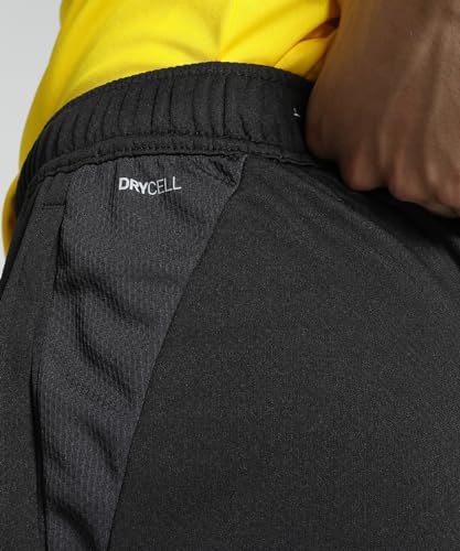 PUMA teamGOAL Training Short, Short en Maille Adultes Unisexes, PUMA Black-PUMA White-Flat Dark Gray, 658643