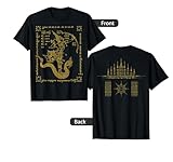 Sawadee Thai Traditional Sak Yant Sak Muay Thai Twin Tigers Muay Thai T-Shirt