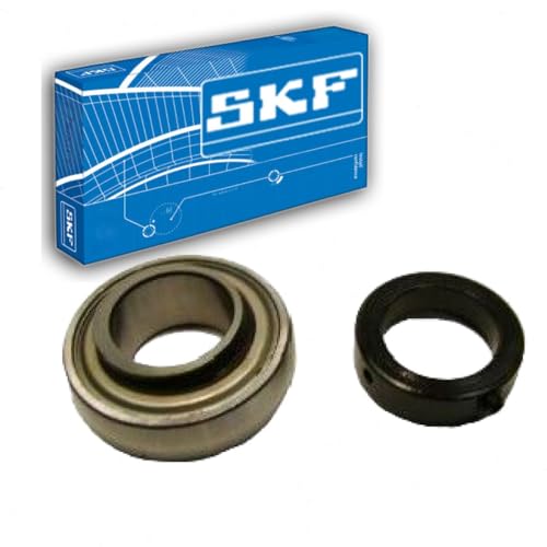 SKF GRA200RRB Agricultural Adapter Bearing Industrial Rubber Seal Eccentric Set Screw Locking Collar, Wide Inner Ring for Axles Driveshafts Shafts Output Inner Mount