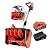 VOLTASK 24V Cordless Snow Shovel, 12.8-Inch Cordless Snow Blower, 4-Ah Battery Snow Blower with Directional Plate & Adjustable Front Handle (Battery & Quick Charger Included)