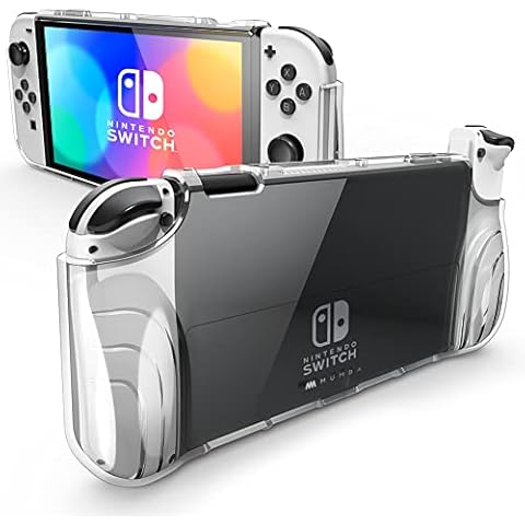 Funda Mumba para Nintendo Switch OLED 2021 Transparente Cover