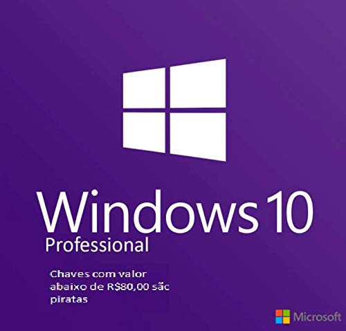Chave de ativação Windows 10Home 32/64 bits