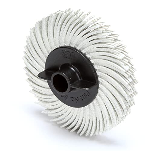 Image of 3M Scotch-Brite Radial Bristle Disc, 2 in x 3 /8 in 120, 40 per Carton | 40 per carton