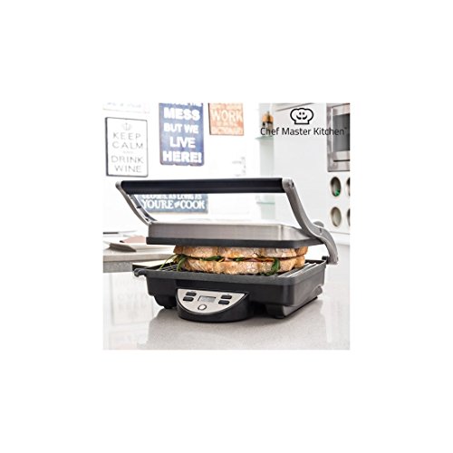 Preisvergleich Produktbild Chef Master Kitchen CMK Panini Grill, 1800 W