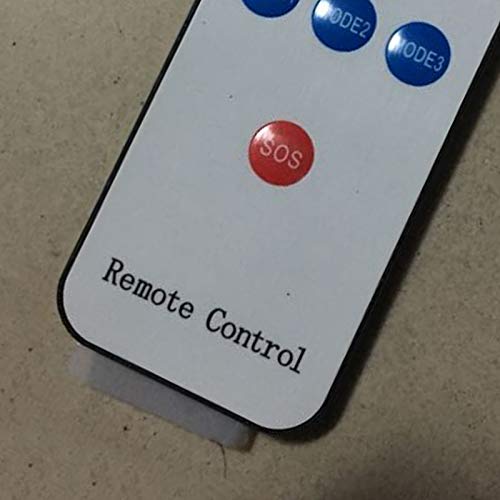 Flameer Controle remoto para Luzes de Rua Solares, Controle Remoto Ao Ar Livre Solar, Luzes de Estac