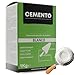 TECHZOCO Cemento blanco en polvo, Preparado de cemento, Producto en polvo, Indicado para reparaciones rápidas de albañilería, Uso interior y exterior, Color Blanco, Contiene 1 Kg