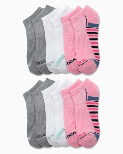 Nautica Womens Low Cut Socks - 12 Pack Cushioned Moisture Wicking Athletic No Show Socks for Women for Sports Running (4-10)2