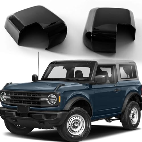 Garniture rétroviseur carbone Ford Bronco pour masquer rayures - 2