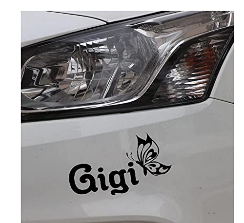 MDGCYDR Adesivi Auto 18Cm*9.8Cm Gigi Butterfly