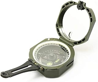 New in The Box Professional Geological Military M2 Transit Pocket Artillary Compass for Hiking Camping Outdoors