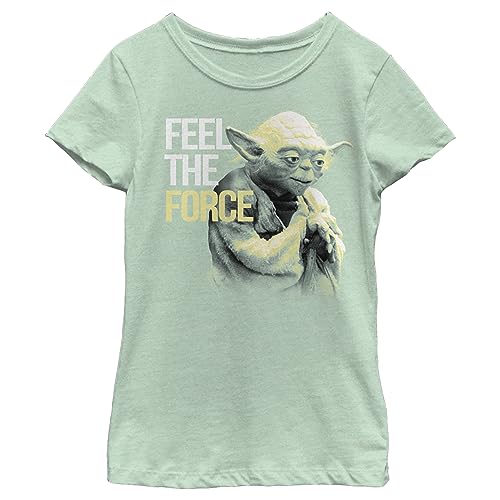 T-shirt Star Wars Yoda fille idéal pour l'école et le sport