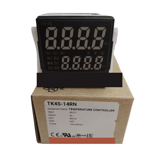 Contrôleur de température TZ4ST-14S pour relais industriel et sonde thermocouple PT100