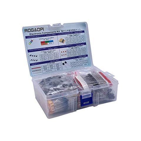 MOGAOPI 1390 Pcs Electronic Component Kit Cover