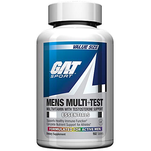 GAT Sport Essentials Men Multi Plus Test Capsules, 150 Count