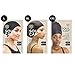 SOUL CAP - Large Swimming Cap for Long Hair - Designed for Long Hair, Dreadlocks, Weaves, Hair Extensions, Braids, Curls & Afros - Women & Men - Silicone (Black, XL)