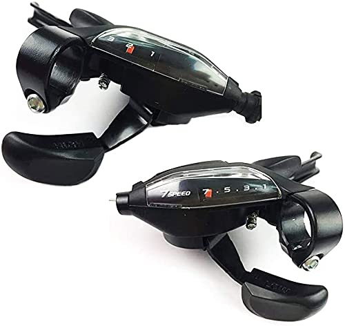 CYBIC 7x3 Speed Bicycle Gear Shifter, Black-image-19