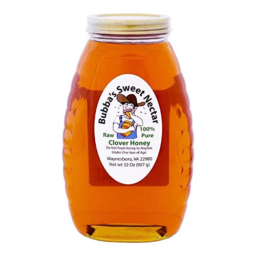 3 Pack Bubba's Clover Honey 32Oz (2 lb) Jars