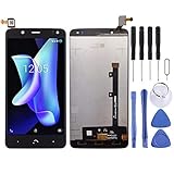 Zhangl Reparación de Repuesto Pantalla LCD y ensamblaje Completo del digitalizador for BQ Aquaris U2 U2 Lite Reparación de Repuesto (Color : Black)