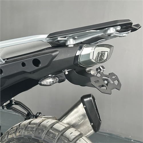 Support plaque CFMOTO 800MTX en aluminium rigide avec kit de suppression