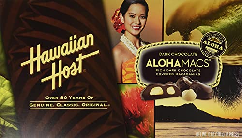 Aloha-MACS, Dark Chocolate, 4 Ounce, 1 Count image 2
