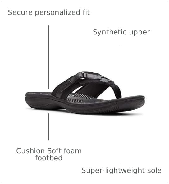Image of Clarks Women's Breeze Sea Flip-Flop
