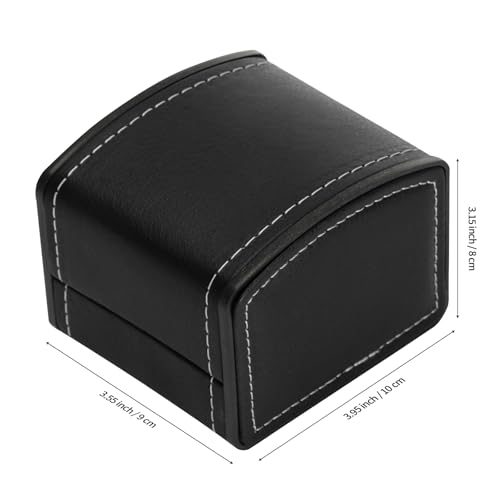 BAOPEND Luxury Single Watch Gift Box with Removable Pillow, PU Leather Single Watch Case Wristwatch Jewelry Storage Display Holder Cases for Men and Women - Image 4