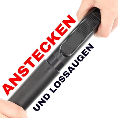 3m Saugschlauch für Cleanfix S10 (plus), S20 & S21, Staubsaugerschlauch komplett mit Handgriff von Microsafe®