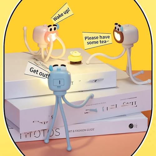 Lámpara de escritorio de pulpo USB para evitar fatiga visual al estudiar 6