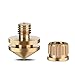 Speaker Stand Spikes, 8Pcs Copper Speaker Suspension Spike Set Subwoofer CD Audio Amplifier Turntable Isolation Stands Cone Feet