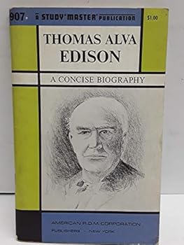 Paperback Thomas Alva Edison:A Concise Biography Book