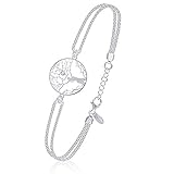 QUÉ PASARIA SI PUDIERA ENCONTRAR LA JOYA PERFECTA PARA HACER FELIZ A SU AMADA? Su hija, su sobrina o su hermana son exigentes y nunca sabe qué comprar? Con esta pulsera para mujer de plata, puede estar seguro de haber encontrado el regalo perfecto que le encantará y usará todos los días. La mejor manera de estar cerca de los que ama.