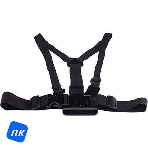 NK -KA3100-FO, 44-in-1 Action Camera Accessory Kit, Carrying Case, Handlebar and Suction Cup Holder, Selfie Stick, Hand Mount - Image 4