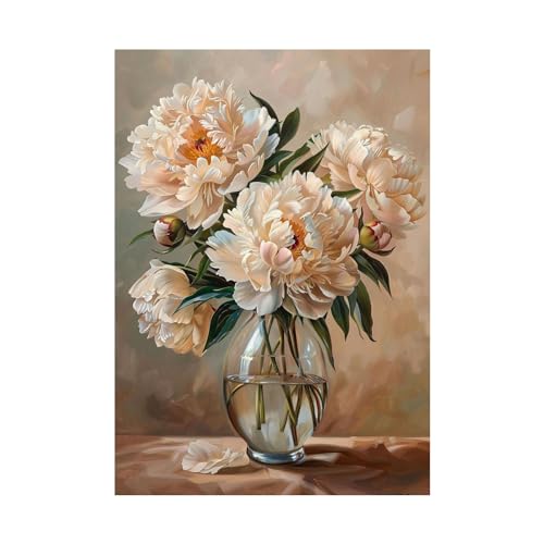 Toile non tissée art floral moderne grand tableau décoration murale 80x120