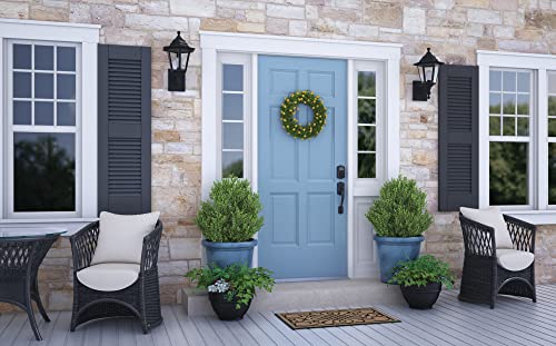 Schlage Be375 Cam 622 Touch Camelot Deadbolt, Electronic Keyless Entry Lock, Matte Black #TOP2