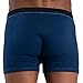 AYA Eco Fashion Organic Pima Cotton Boxer Briefs for Men - Made in Peru Natural Blue S